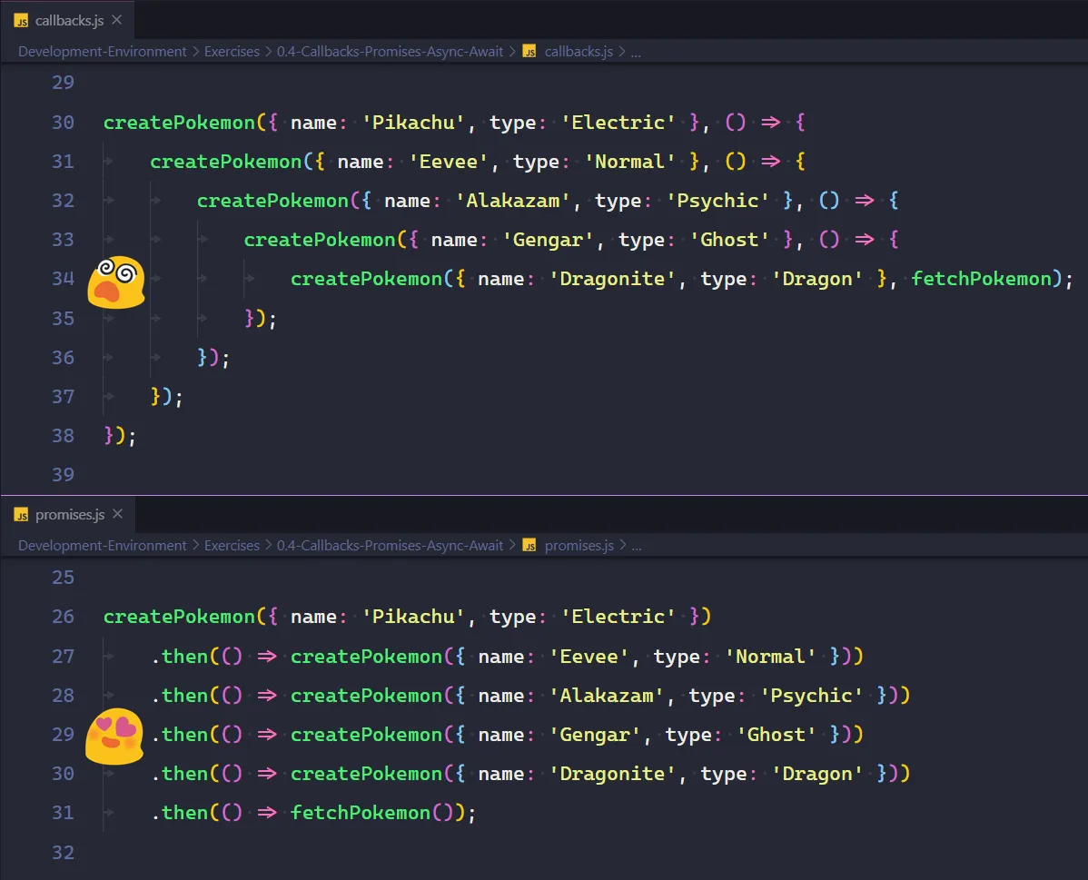 Callback VS Promise
