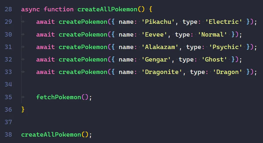 Async Await