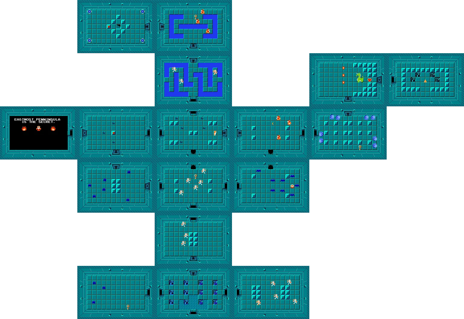 Fixed Dungeon Map