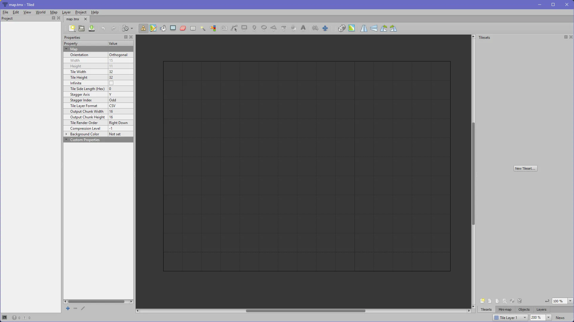 Tiled - Blank Map